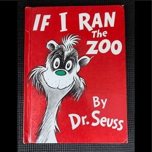 If I Ran The Zoo by Dr Seuss 1978 Random House